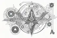 make a font for the text "andromeda" tattoo design idea
