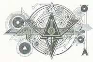 make a font for the text "andromeda" tattoo design idea