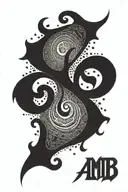 ambigram tattoo design idea