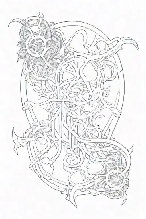 bring me the horizon album art tattoo design idea