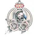 amor arde como roma tattoo design idea