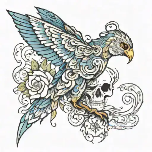 717 tattoo design idea