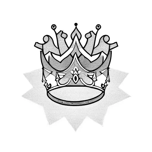 King's Crown tattoo design idea