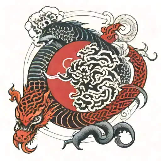 bagua tattoo design idea
