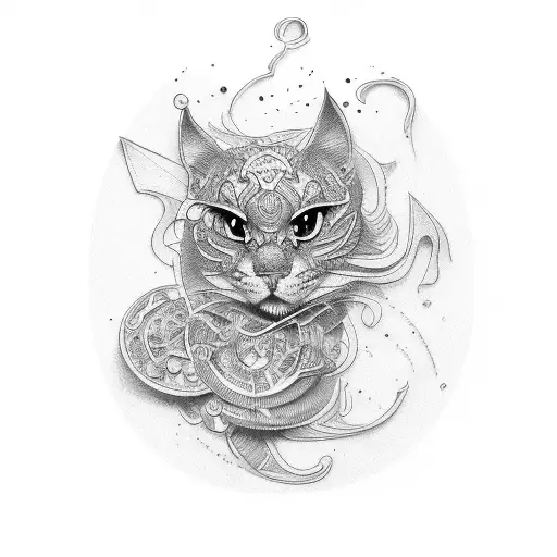 lucky  tattoo design idea