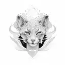 lucky  tattoo design idea