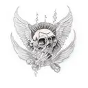 pastor aleman tattoo design idea