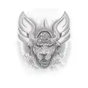 pastor aleman tattoo design idea