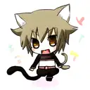 catboy anime  tattoo design idea