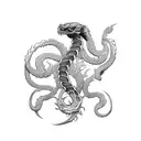 hydra tattoo design idea