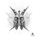 ojo de horus tattoo design idea