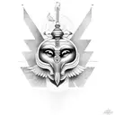 ojo de horus tattoo design idea