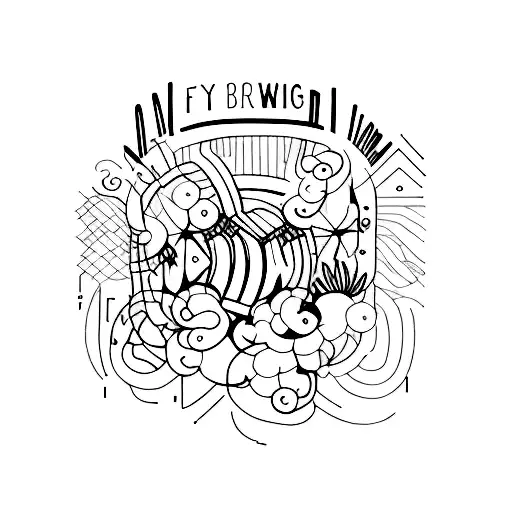 ocd with weight loss tattoo design idea