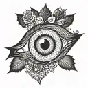 ojo tattoo design idea