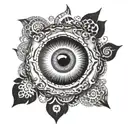 ojo tattoo design idea