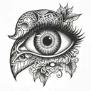 ojo tattoo design idea