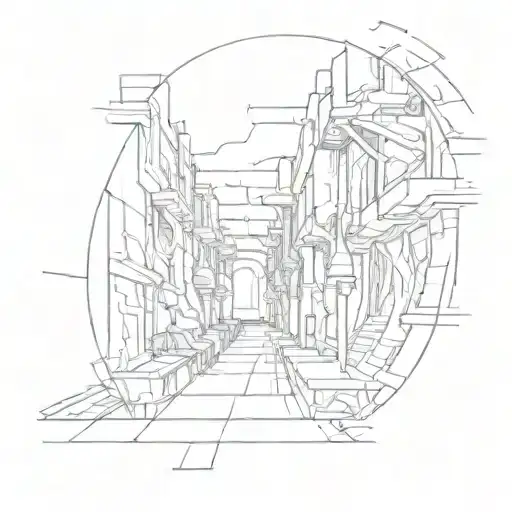 underground tattoo design idea