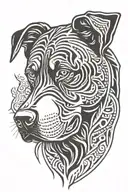 rottweiller dog tattoo tattoo design idea