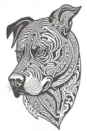 rottweiller dog tattoo tattoo design idea