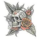 killed by death tattoo design idea