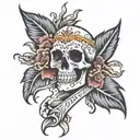 killed by death tattoo design idea
