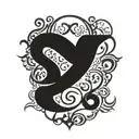 Arabic calligraphy tattoo design idea