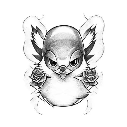 piplup tattoo design idea