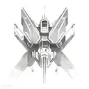 Mass effect Normandy  tattoo design idea