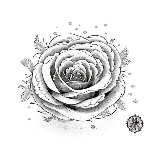 rosas dos ventos dentro de uma bússola com uma ampulheta com mar e cactos tattoo design idea