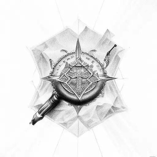 Psalms 18:37-42 in script tattoo design idea