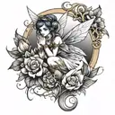 fairy Ink  tattoo design idea