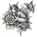 fairy Ink  tattoo design idea