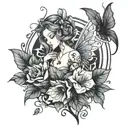fairy Ink  tattoo design idea