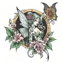 fairy Ink  tattoo design idea