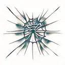 Spider Web tattoo design idea