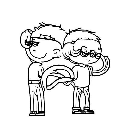 2 sons named Lucas and Levi tattoo design idea