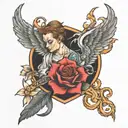 every saint has a past and every sinner has a future tattoo tattoo design idea