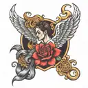 every saint has a past and every sinner has a future tattoo tattoo design idea