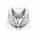 rasta tattoo design idea