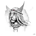 rasta tattoo design idea