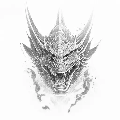 Kaiju Ronin  tattoo design idea