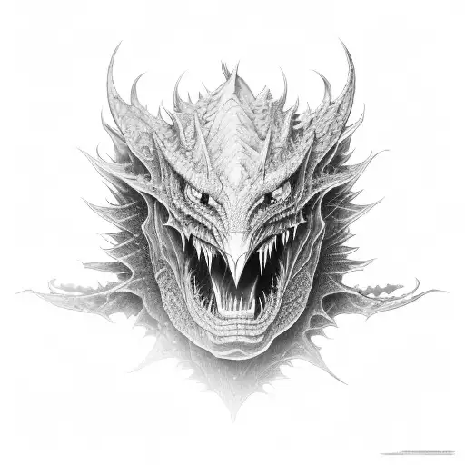 Kaiju Ronin  tattoo design idea