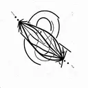 Biological risk tattoo design idea