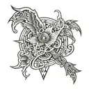 YahWeh tattoo design idea