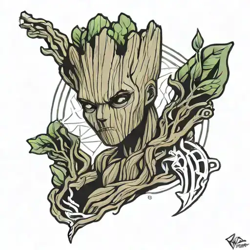 groot miami hurricanes 🙌🏽 tattoo design idea