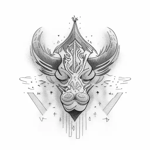 The word "consistency" going down the ribs  tattoo design idea