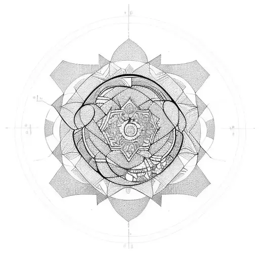 13 lucky  tattoo design idea