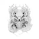 biology tattoo design idea