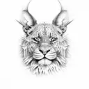 333 bubba tattoo design idea