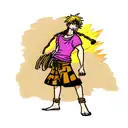 ruffy one piece sucht nach Gold mit striftzug smells like hustlin  tattoo design idea
